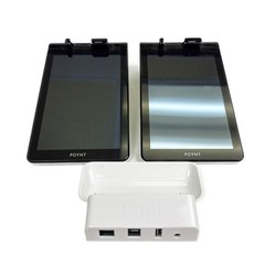 2x Poynt P3301 Smart Terminal POS System w/ AC2301 Dock PLEASE READ DESCRIPTION