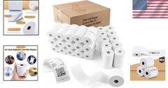 Biodegradable 50 Rolls 2 1/4″ x 165′ Thermal Paper – Ideal for Cash Registers