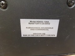 UV-16 UVERITECH FRAUD FIGHTER MODEL HD8x2-120A