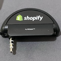 Shopify Mobile Card Reader Apple Android 3.5mm Headphone Jack POS Money Payment