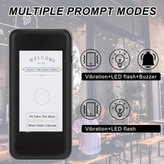 Restaurant Pager System, 16 Wireless Buzzers for Restaurant, Set with Vibrati…