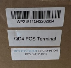Dejavoo WizarPOS Q2 Smart POS Terminal W/ Box. Untested.