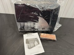 The Black Series 4-Barrel Automatic Coin Sorter Black with Coin Sleeves