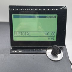 EXCELLENT Casio PCR-T500 Electronic Cash Register Tested
