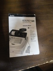 Royal 601 SC Cash Management Electronic Register Working Condition