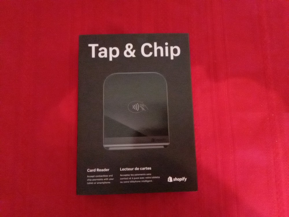 Tap & Chip Credit Card Reader For Shopify NIB