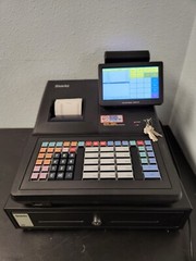 SAM4s SPS-530RT Raised Keyboard Cash Register / Used Refurbished – FREE SHIPPING
