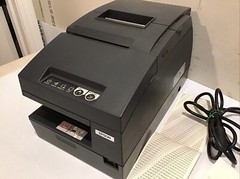 Epson M147C TM-H6000II POS PRINTER Serial & Power Supply