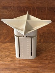 MMF™ Industries Coin Tender Sorter Counter Beige USA Made 4 Tubes