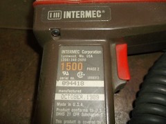 INTERMEC 1500 LASER BARCODE SCANNER (WL13-3)