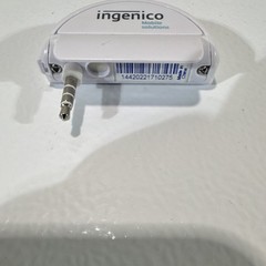 Ingenico Mobile Solutions Credit Card Reader 3.5mm Plug Smartphone untested