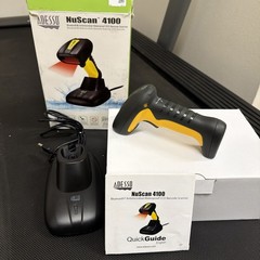 Adesso NuScan 4100B Wireless Barcode Scanner – Great Condition in box w manual