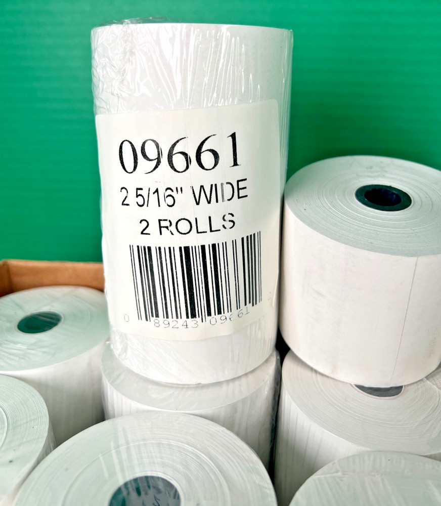PM Company 09661 Thermal Receipt Paper Rolls 2 5/16″ x 200ft Lot of 22 NEW