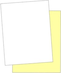 8.5×11 NCR Paper Pack – 2-Part Reverse, 500 Sheets