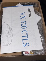 VeriFone VX 520 CTLS M252-653-AD-NAA-3 NEW!