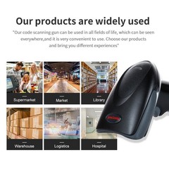 Honeywell Hyperion 1300G-2USB Handheld Laser Barcode Scanner Reader w/ USB Cable
