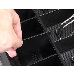 Adesso 13″ POS Cash Drawer With Removable Cash Tray 4 Bill 5 Coin 2 Media Slot 3