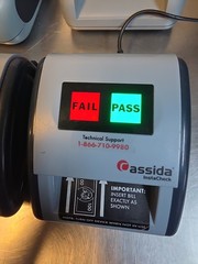 Cassida Quattro 4-way Automatic Counterfeit Detector & Cassida Instacheck Lot