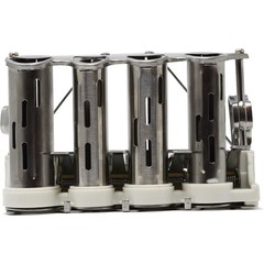 Nadex Coins NCC11110 4 Barrel Steel Coin Dispenser w/ Belt Clips
