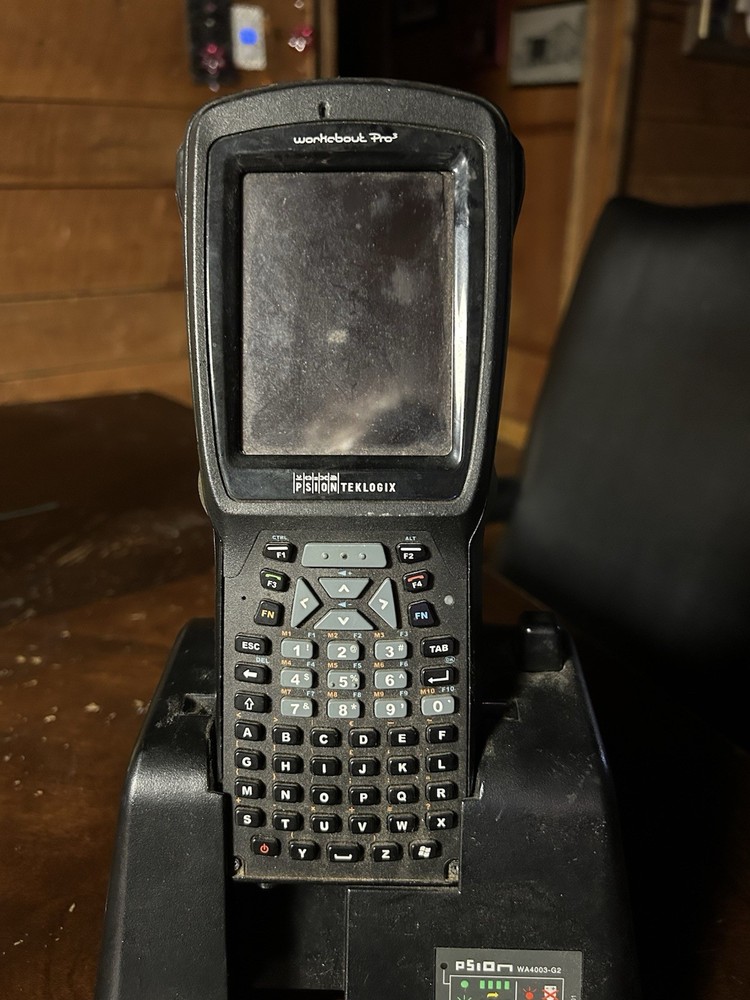 PSION Workabout Pro 3, W/ BATTERY& Charging Dock, Pre-Owned .