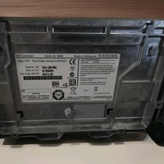 NCR RealPOS 72XRT POS 7616-1300-8801 Terminal W/Key & Card Rder No Hard Drive