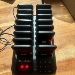 TD157 Restaurant Pager System,Pagers For Restaurant 16 Beepers For Food Truck