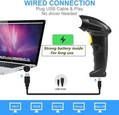 Instant Upload Handheld Barcode Scanner – Connects with Desktop & Mobile Devices