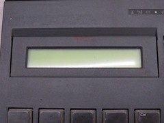 IBM Toshiba 67-Key POS Keyboard M8 w/ LCD Display 3AA01203000 00DN093 00DN095