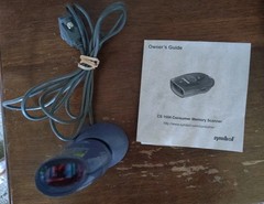 AML 5000 Portable Data Terminal + 2 Different Scanners, Instructions