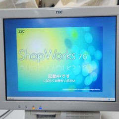 Toshiba TEC QT-100 POS Register ShopWorks7G 15″ Touch Screen Cash Register