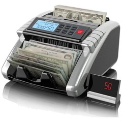 Precise Dollar/Euro Bill Counter with Multiple Functions