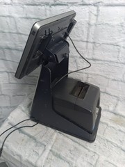 Elo Touch ESY10i1 POS Touchscreen w/ Star TSP650II Printer Swivel Stand AS-IS