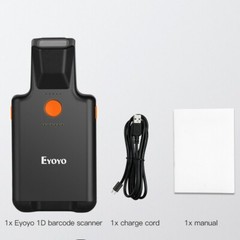Eyoyo 1D Back Clip Barcode Scanner fit Android iOS System 1D Barcode Scanning