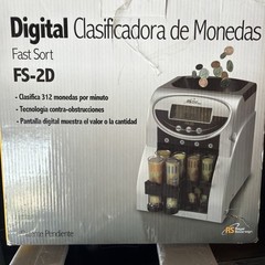 Royal Sovereign FS-2D Electric Coin Counter Change Sorter Digital Display
