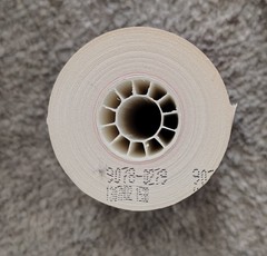 2.25×85 receipt paper rolls 10-Pack for Nurit 2085, POS Systems, credit terminal