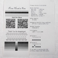 Epson TM-T88IV M129H RS232 Serial Thermal POS Receipt Printer NO Power Supply