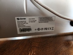 Clover Station Display C500 POS Point Of Sale W/ Mini Handheld C401U & Printer