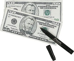 Dri-Mark Money Counterfeit Bill Detector Pen for Use w/ U.S. Currency, 3/Pack