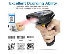 NETUM 2D Barcode Scanner Compatible 2.4G Wireless & Bluetooth USB 1D NT-1228BL