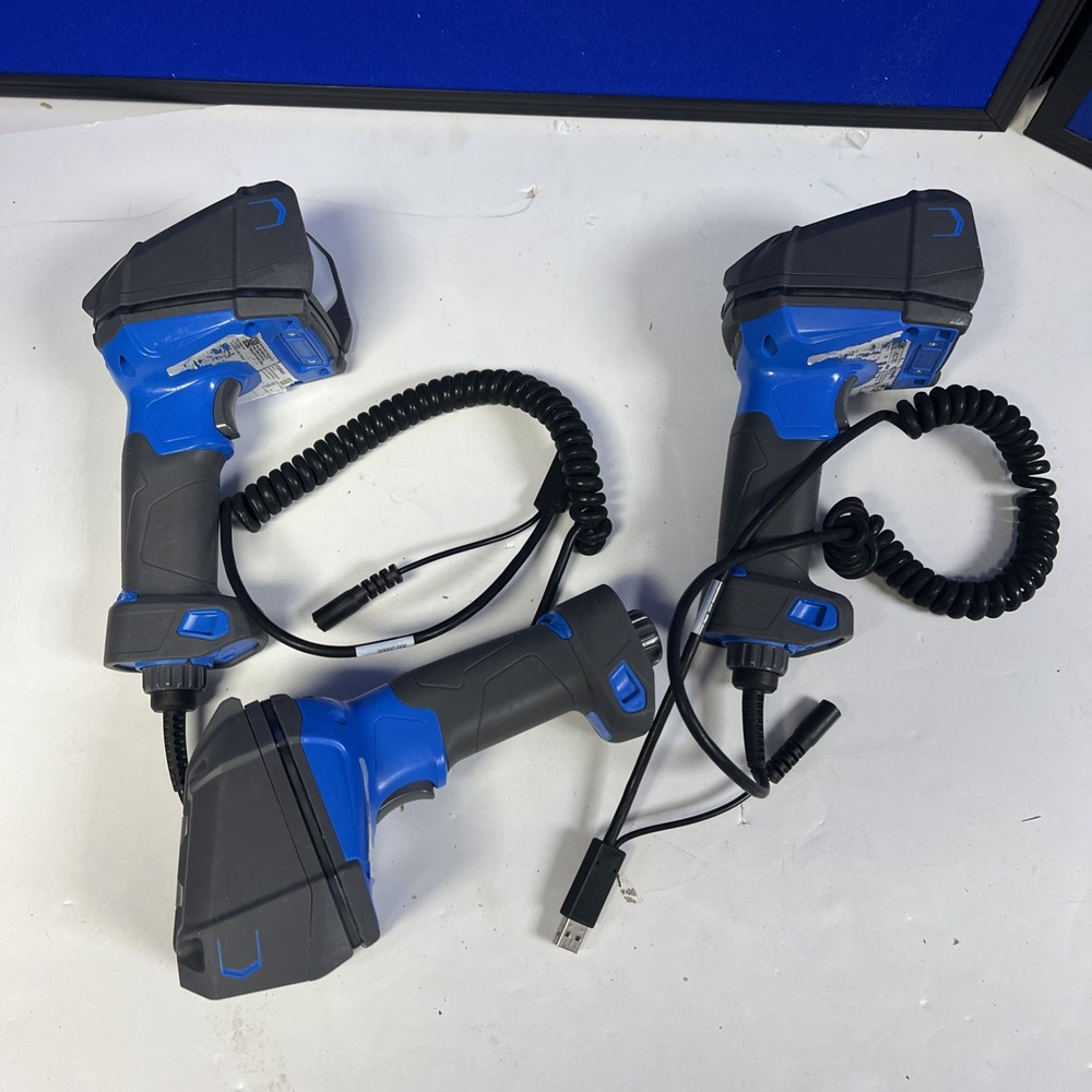 Lot Of 3 Cognex Censis DM-CT2 Barcode Scanner With 2 Cables