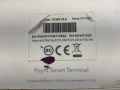 POYNT P3303 V2.0 DUAL TOUCHSCREEN POS SMART TERMINAL CARD /LOT OF 3 /JUA918