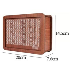 Cash Vault Wooden Savings Box Wooden Cash Saver Money Saving Box With Countdown