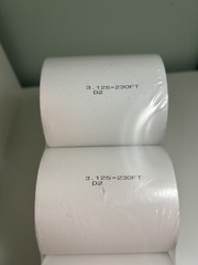 Receipt Printing Paper 5 Rolls 3.125in X 250ft