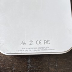 Square S8 Wired Credit Card Terminal Reader w/ Cable for Android & iPhone
