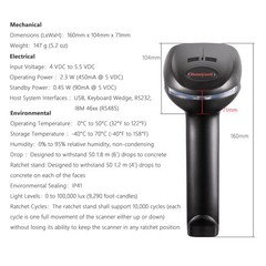 Honeywell 1900GHD-2USB Xenon Area Imager Handheld 2D Barcode Scanner + USB Cable