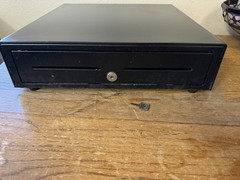 Vasario VB320-BL1616 Cash Drawer Register Black W/ Keys **FAST SHIPPING**