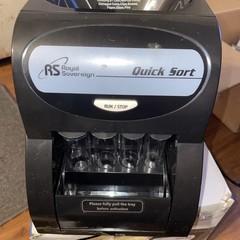 Royal Sovereign QS-1AC Electric 1 Row Coin Sorter