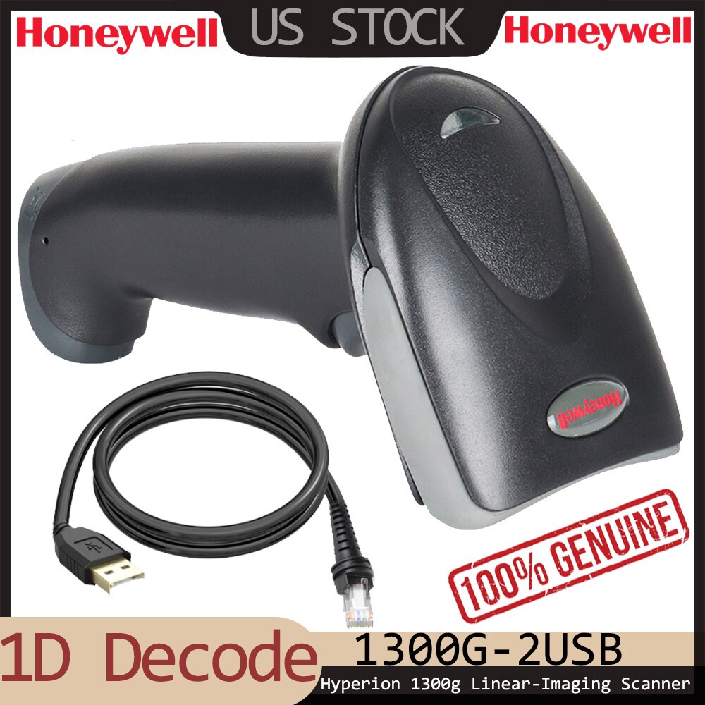 Honeywell 1D Hyperion1300G-2USB W/ USB Cable Handheld Barcode Scanner Reader US