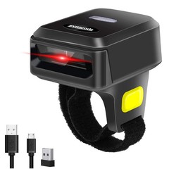 Wearable Bluetooth Ring Barcode Scanner (1D/2D/QR Code) $30