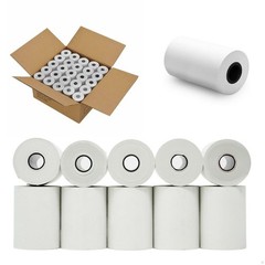 100 Rolls Thermal Paper Receipt Rolls 2-1/4″ x 50′ White POS Cash Register Tape
